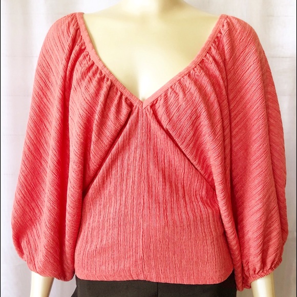 Zara ♥️ Ballon Sleeves Blouse S - Picture 1 of 8